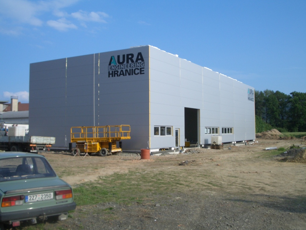 Hranice - hala firmy AURA engineering